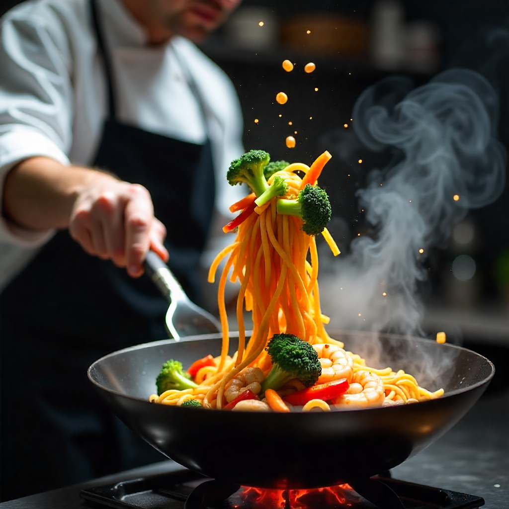 freepik action shot of chef in white jacket and black apro 50814